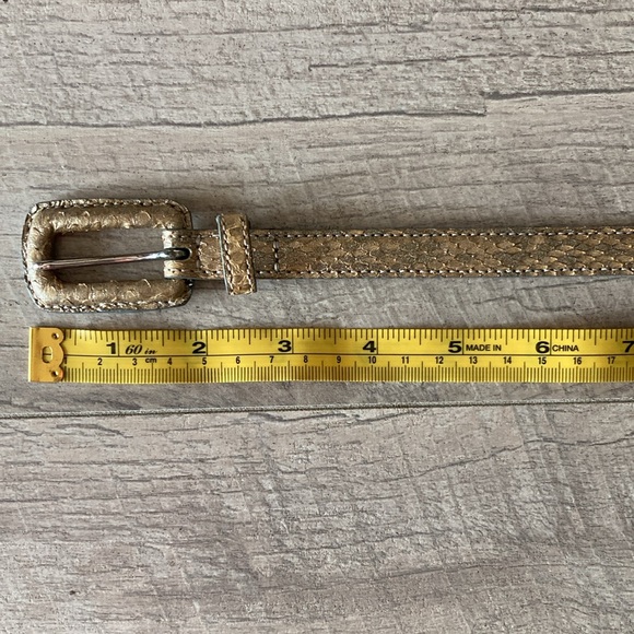 Authentic Ralph Lauren Python Belt Sz S - Picture 9 of 11